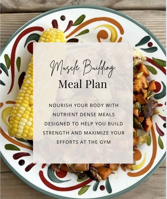 Muscle Building Meal Plan & Recipe Pack