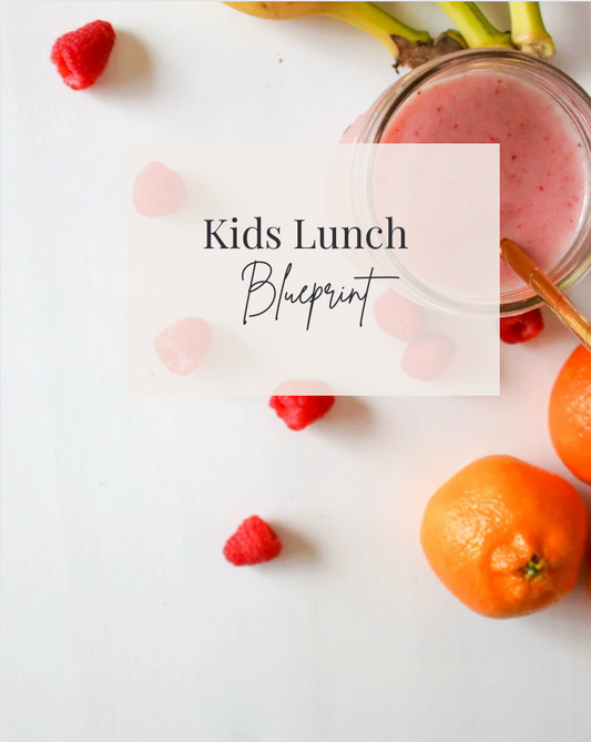 Kids Lunch Blue Print